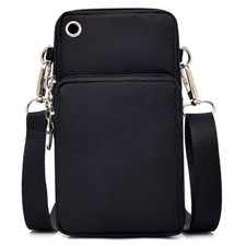 Women Cross Body Mobile Phone Pouch Shoulder Bag Coin Wallet Purse Handbag UK 