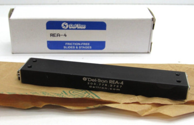 New Del-Tron Deltron REA-4 Black Ball Roller Slide Assembly #TS