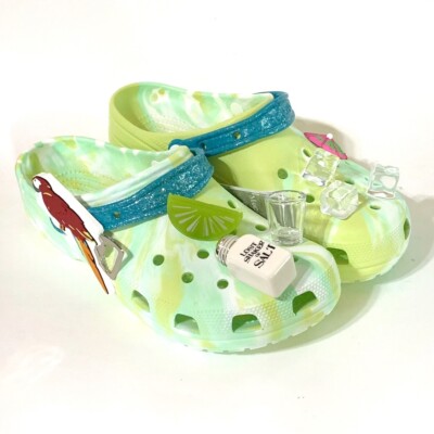 Crocs Classic Clogs X Margaritaville “Jimmy Buffett” NEW Crocs x MARGARITAVILLE BEACH JIMMY BUFFET CLASSIC CLOG  main image 3