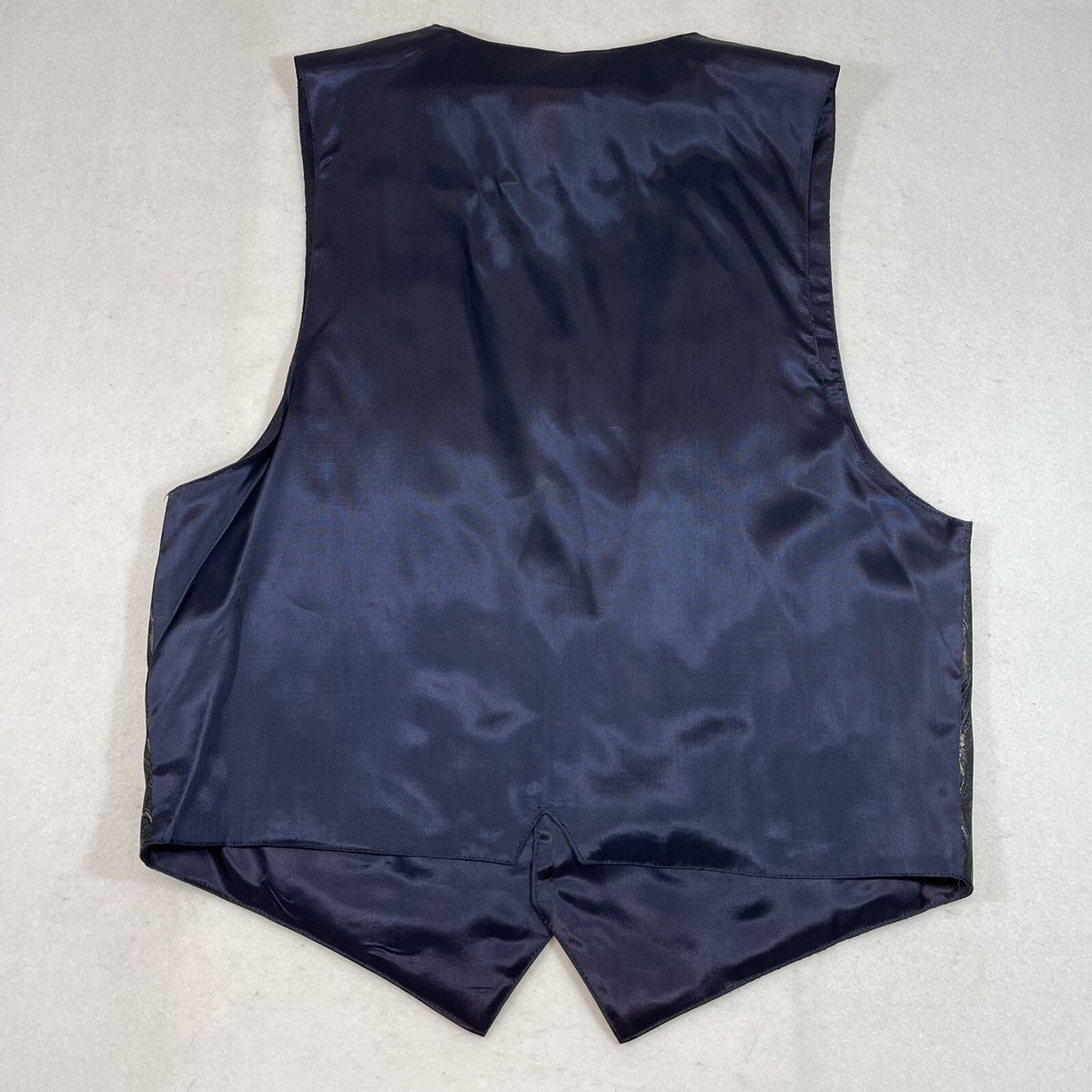 Rough Rider By Circle T Women Vest 3 Buttons Size Large Blue and