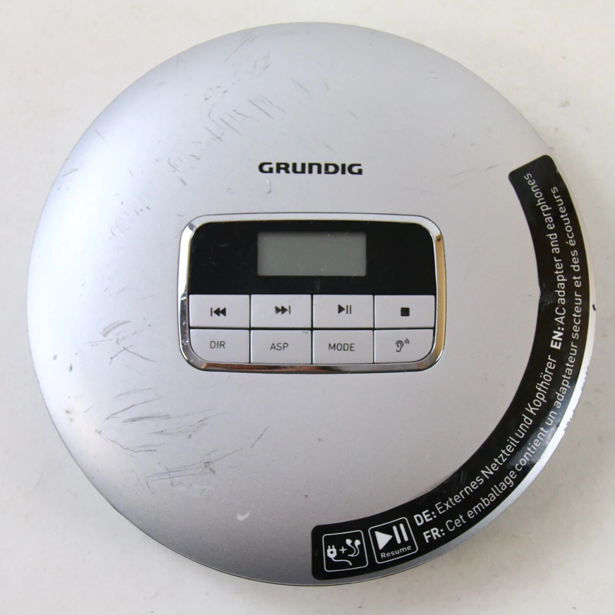 Grundg Cdp 6600 Lecteur Cd Portable Baladeur Cd Achat Lecteur De