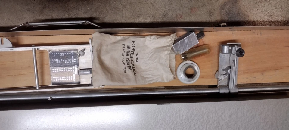 Bisagra de cable Porter de colección modelo UHB en estuche excelente estado EE. UU. Foto 3 de 4