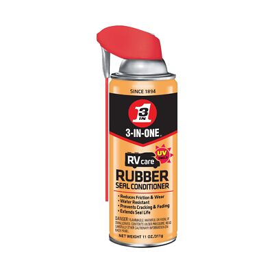 3INONE RV Care Rubber Seal Conditioner with UV Shield Each