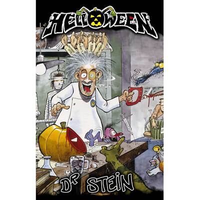 HELLOWEEN - DR STEIN - FABRIC POSTER FLAG - 27x42 MUSIC TP303 | eBay