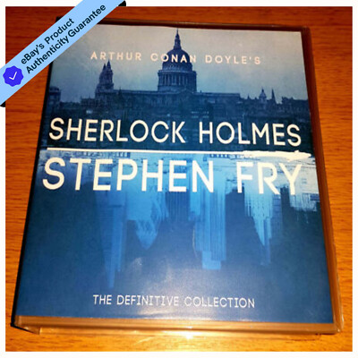 Sherlock Holmes the Definitive Collection read by Stephen Fry Complete Box Set