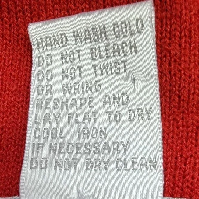 Camisa suéter blusa Dressbarn para mujer talla 18/20 18W/20W roja Foto 3 de 4