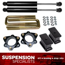 3" Front 4" Rear Lift Kit For 2007-2018 Chevy Silverado GMC Sierra 1500 Shocks
