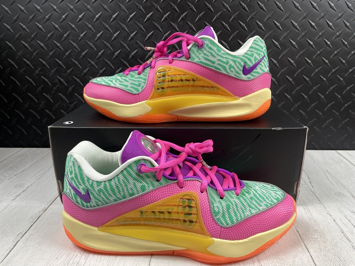 Nike KD 16 Easy All Star Pink Green Durant FJ4240-300 Men Sneakers