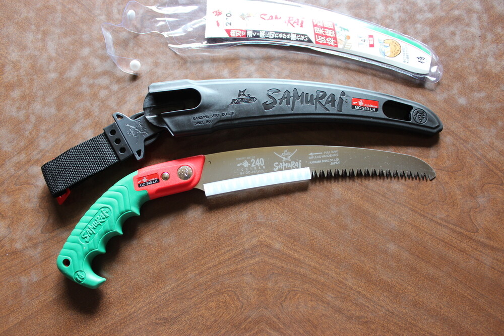 Samurai Pruning Saw Blade-type Patent Gc-240-lh 240mm Made