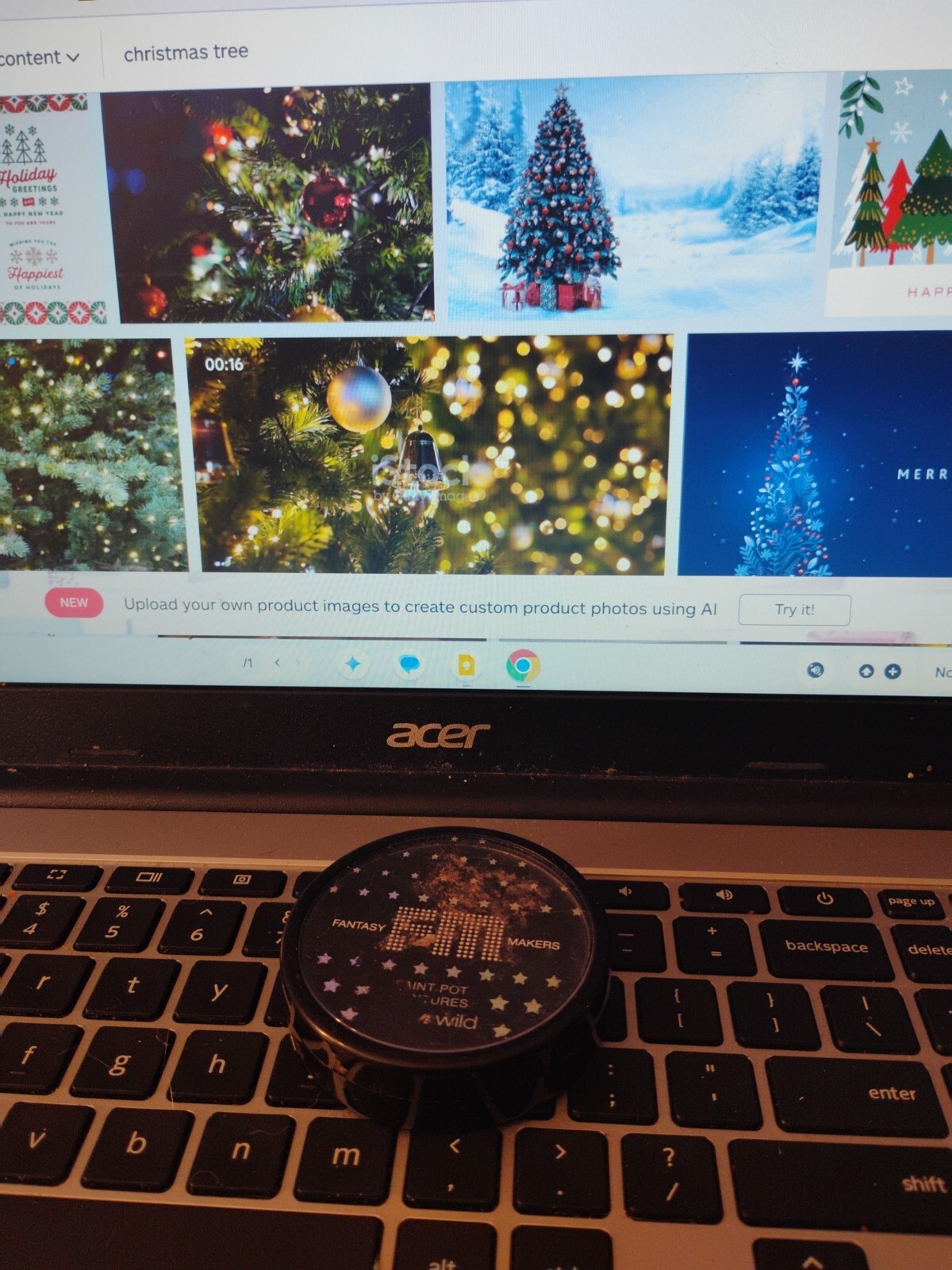 Wet n Wild Fantasy Makers Paint Pot Black 5.9 g New