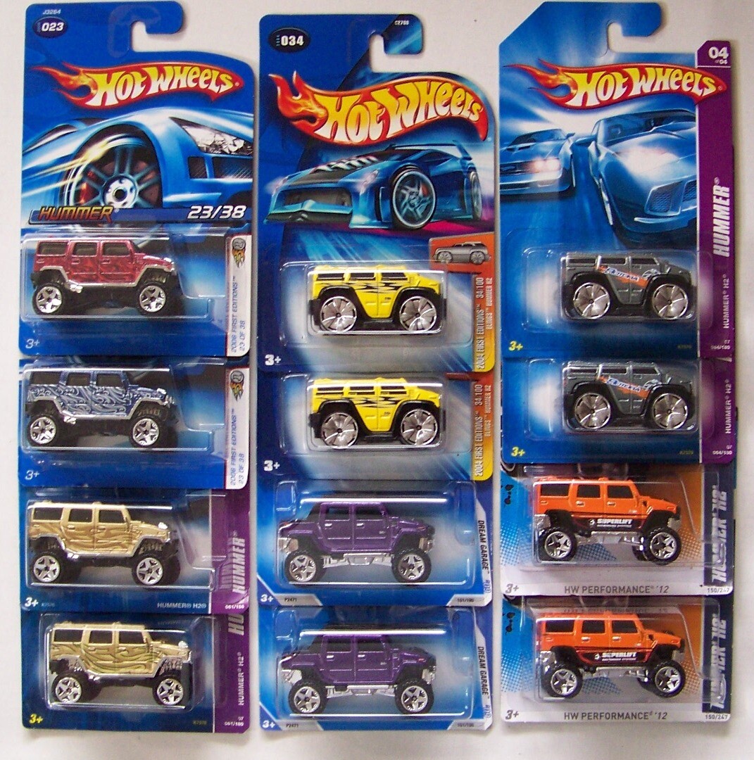 Hot Wheels Hummer H2 Assortment Pick Lot | 2 Cars Per Lot | eBay