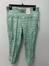 Xersion Athletic 7/8 Leggings Women's High-rise Low Compression Green or Pink