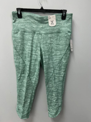Xersion Athletic 7/8 Leggings Women's High-rise Low Compression Green or Pink