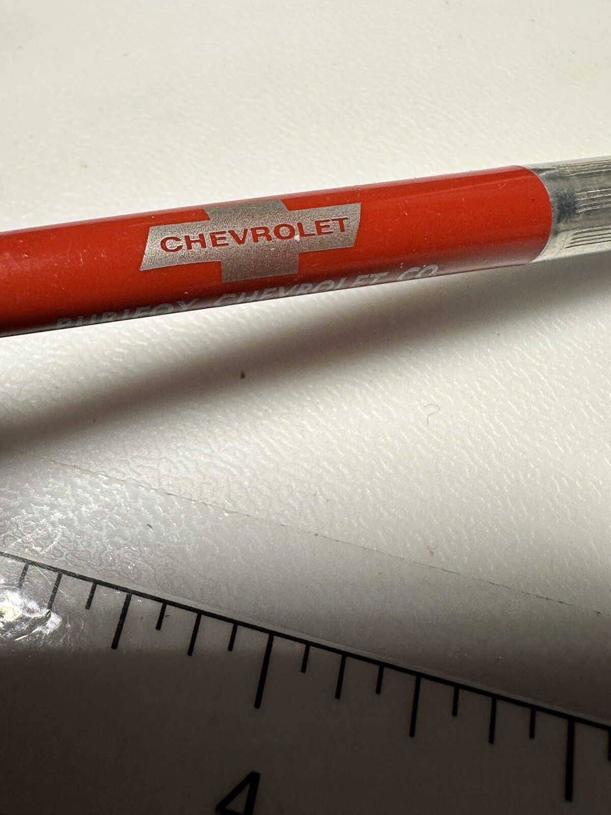 Vintage Fort Lupton Colorado Purifoy Chevrolet Dealership Auto Car Dealer CO Pen eBay