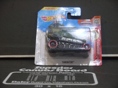 hot wheels hw daredevils tanknator 155/250 short card 2016 10/10