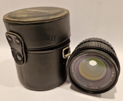 F2-AH Hanimex Automatic MC 1:2,8 F=28mm No 762038 Foto Objektiv Linse Lens Cam