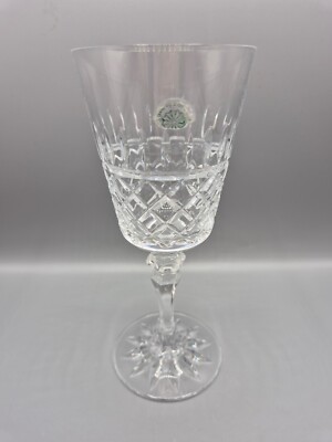 Vintage Galway Irish Crystal Cut Glass Rathmore Weinglas