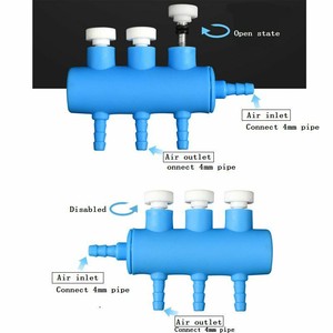 aquarium air pump splitter