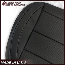 2015 Ford Mustang Ecoboost Premium Coupe Convertible Bottom Seat Cover Black 2015 Ford Mustang Ecoboost Premium Coupe Convertible Bottom Seat Cover Black