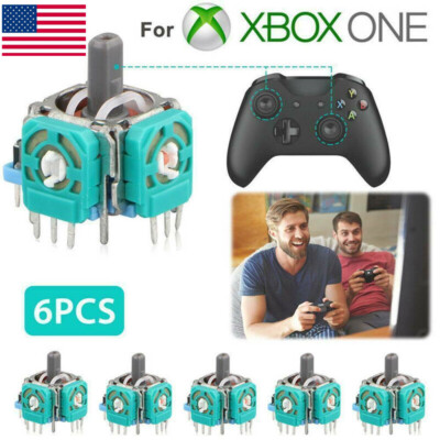 6x Analog Stick Joystick Replacement For PS4 Dualshock 4 Xbox One Controller
