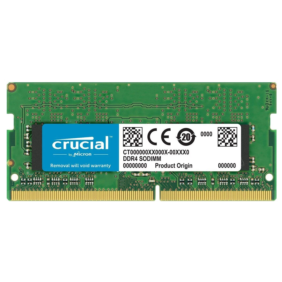 Crucial 8GB 2400MHz DDR4 SODIMM RAM PC4 19200 260 Pin Laptop Memory CT8G4S24AM