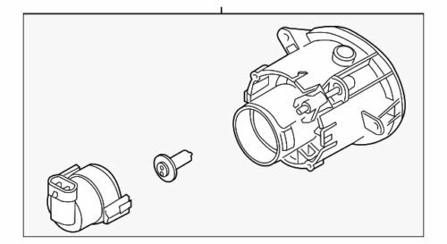 Conjunto de faro antiniebla para Land Rover (P/N XBJ000052)