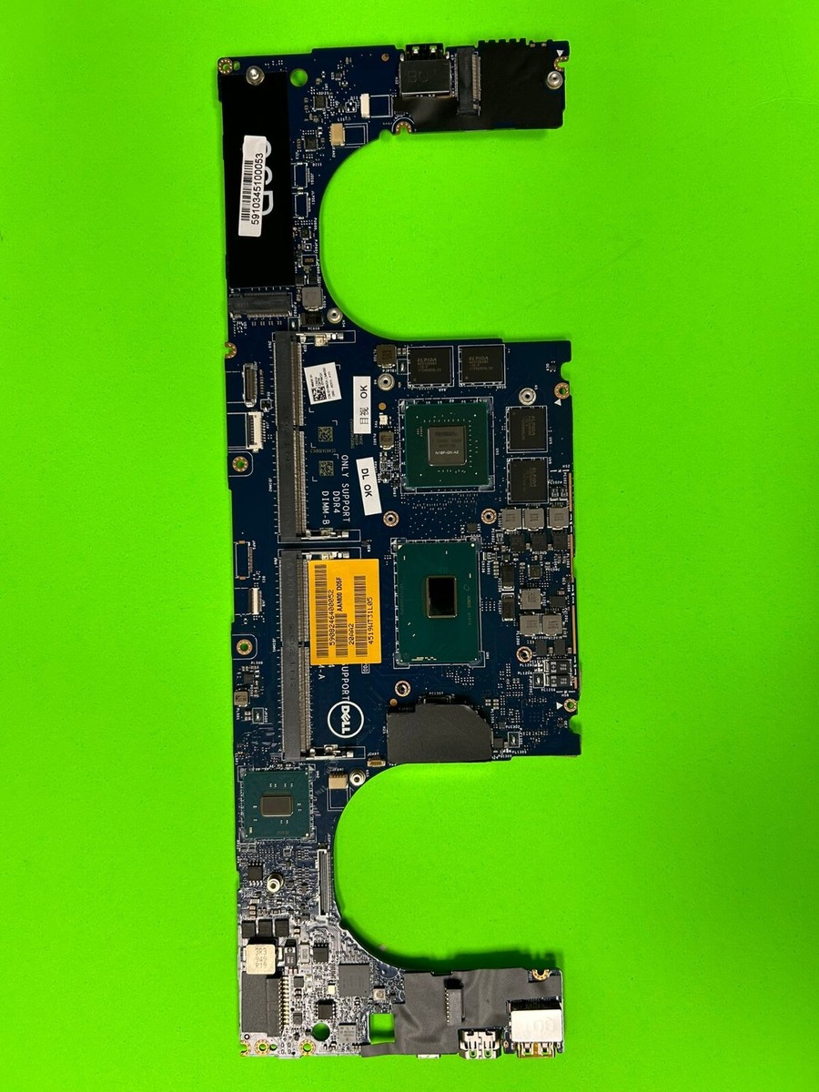 Dell XPS 9550 Motherboard I7-6700hq NVIDIA 960m La-c361p Y9N5X for