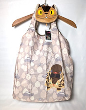 Studio Ghibli My Neighbor Totoro Reusable Tote Bag Catbus Sun Arrow NEW