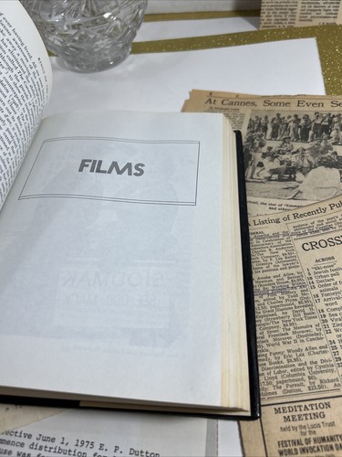 1975 Kings Of The Bs - Working With The Hollywood System - W/ Clippings - Picture 15 of 24