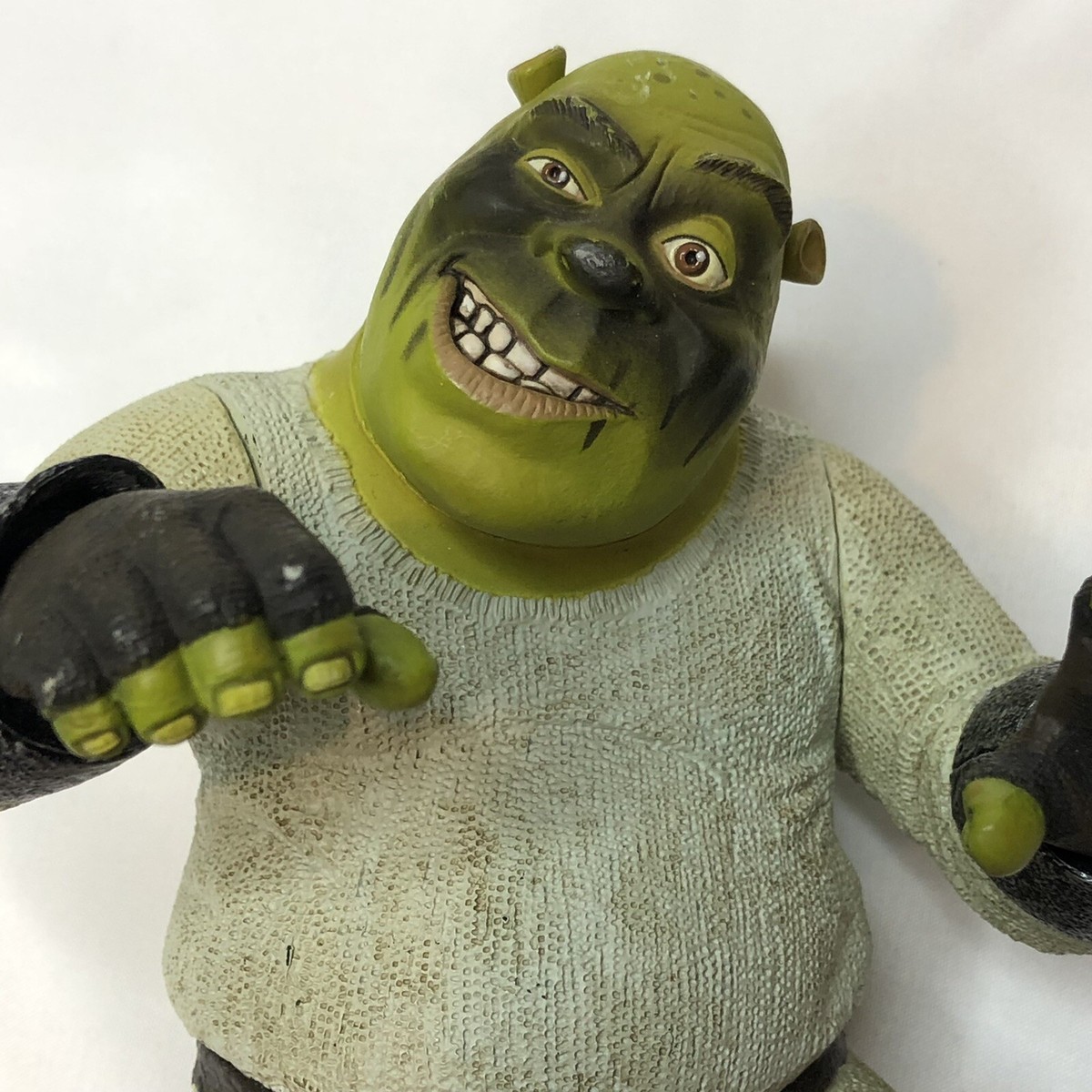 Shrek Dragon Battlin' Shrek フィギュア McFarlane Dragon Battlin Shrek Action Figure W/ Helmet Sword
