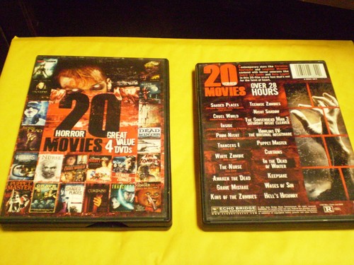 (20) Halloween Horror Movie DVD Lot: Zombies Werewolves Prom Night & Much MORE - 第 1/1 張圖片