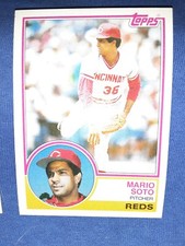 1983 Topps #215 Mario Soto Cincinnati Reds