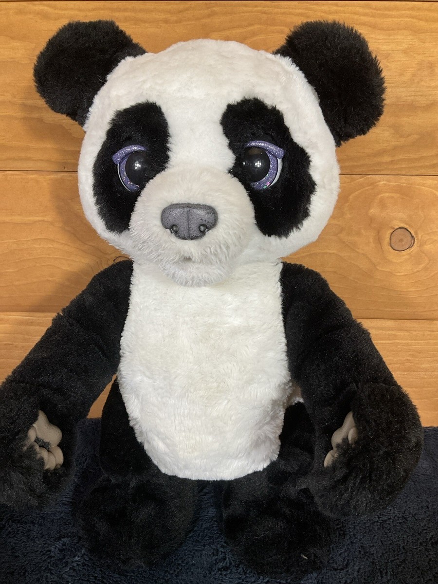 FurReal Plum The Curious Panda Cub Interactive Plush Toy Hasbro | eBay