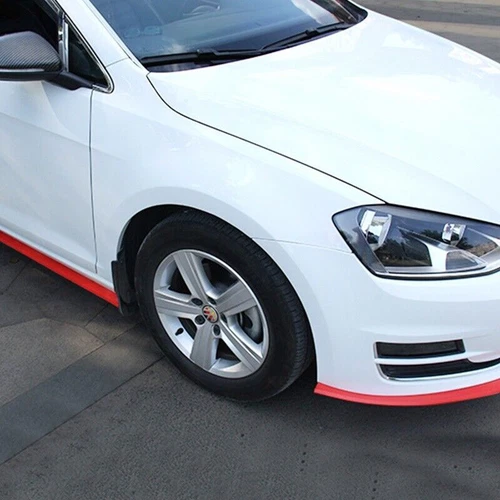 Tira protectora de goma universal para parachoques delantero de coche - Imagen 9 de 37