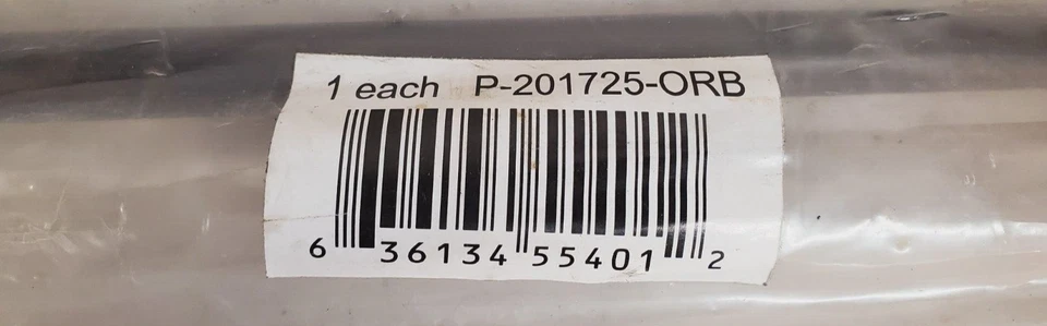 7 Cantidad. Tiradores de herrajes de gabinete estilo barra Dynasty P-201725-ORB (7 cantidades) Foto 2 de 4