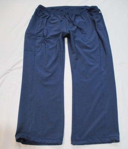 Cherokee Infinity 3X 3XL stretch women's scrub pants navy royal blue teal gray - Picture 12 of 20