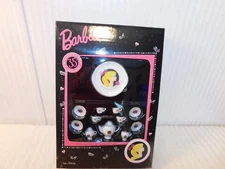 NIB 1994 Barbie 35th Anniversary Miniature Nostalgic China Tea Set