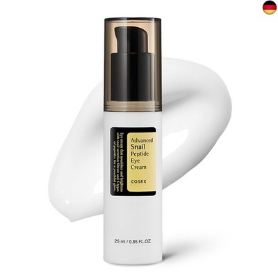 COSRX Snail Peptide Eye Cream mit 73,7% Schneckenschleim und Hyaluronsäure - 