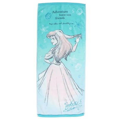 The Little Mermaid Mellow Lagoon Face Handtuch Disney Japan Geschenk...