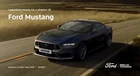 2025 MY Ford Mustang & Dark Horse 07 / 2025 european brochure large size rare