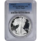 1994-P PCGS PR70 DCAM American Silver Eagle Blue Label 5717