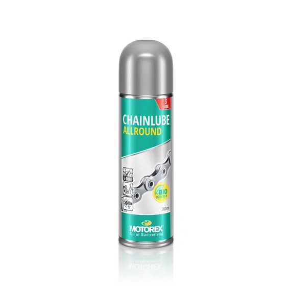 OLIO LUBRIFICANTE SPRAY MOTOREX CHAINLUBE ALLROUND 300ml