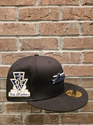 New Era 59Fifty Houston Astros MLB Club Fitted Hat Size 7 3/8, 35th Anniv 