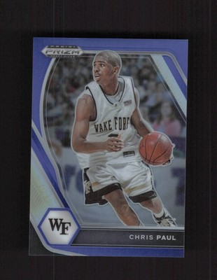 2021 Panini Prizm Draft Picks #68 Chris Paul Blue #/199