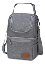 Momcozy Insulated Baby Bottle Bag, Multi-Function Breast milk Cooler Bag