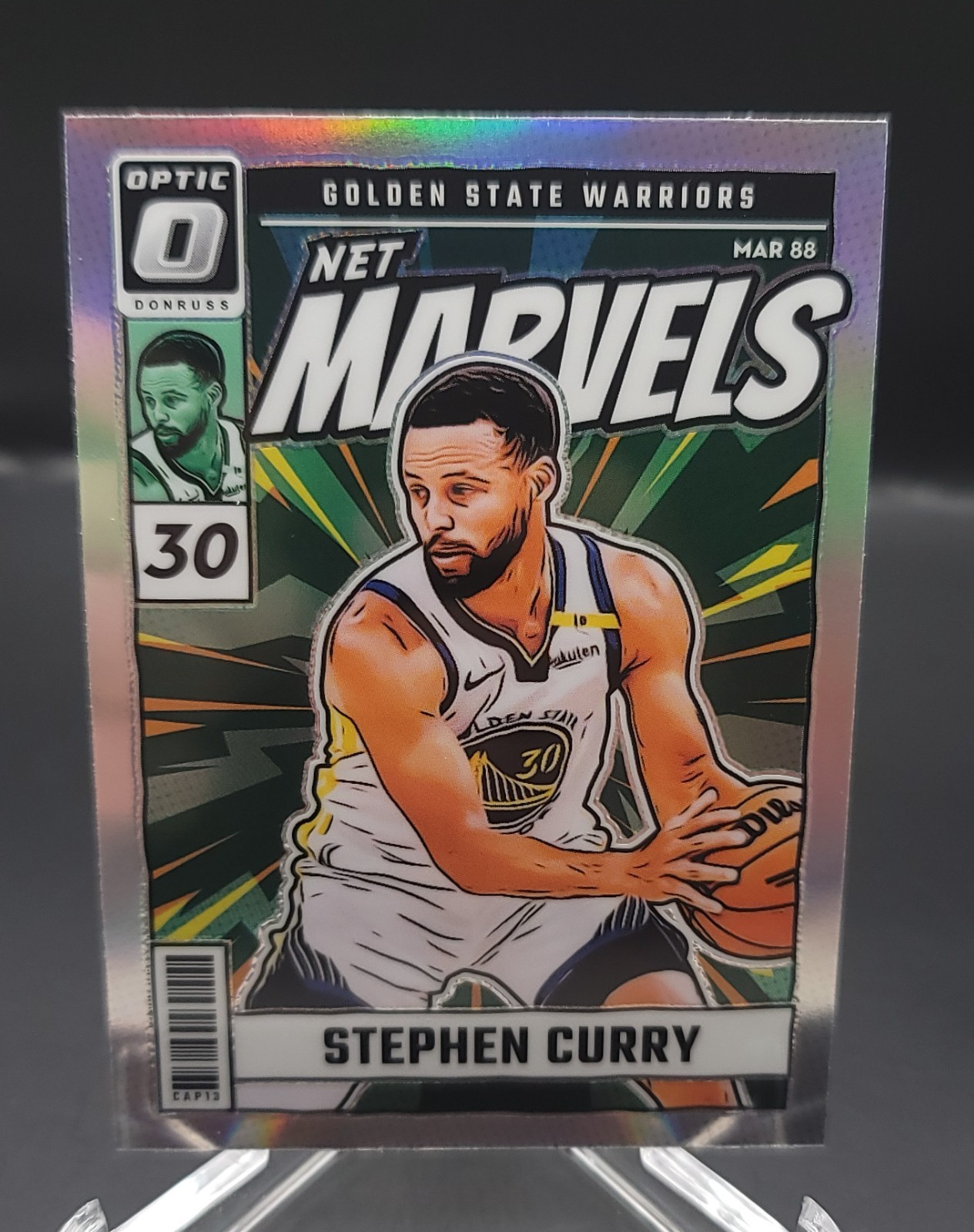 2024-25 Panini Donruss Optic - Net Marvels Silver  Stephen Curry #15