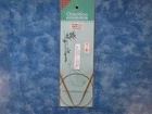 CHIAOGOO CIRCULAR PREMIUM BAMBOO 16" KNITTING NEEDLES SIZE 0 NIP