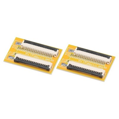 FFC FPC Extension Board PCB Extend Connector 16 Pin 1.0mm Pitch Single Side 2pcs