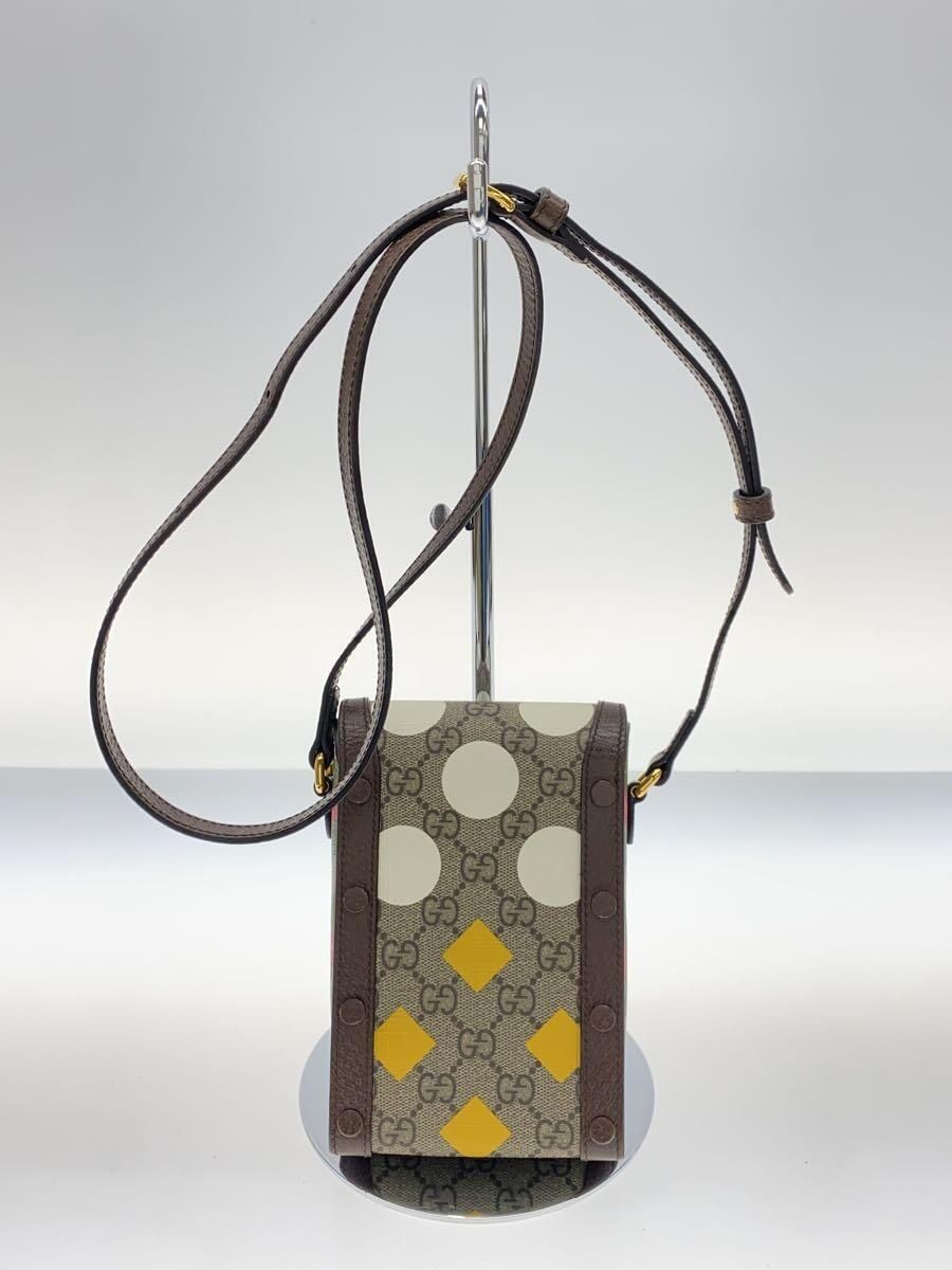 Gucci Shoulder Bag Mini Horsebit 1955GG Supreme 625615 Used thumbnail 3