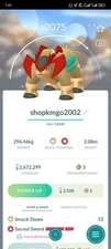 Pokémon Shiny Terrakion-- 1mill Sta.rd